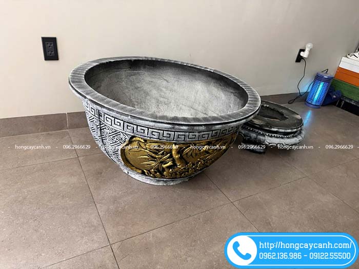Giao chậu cây 90cm tại Long Biên