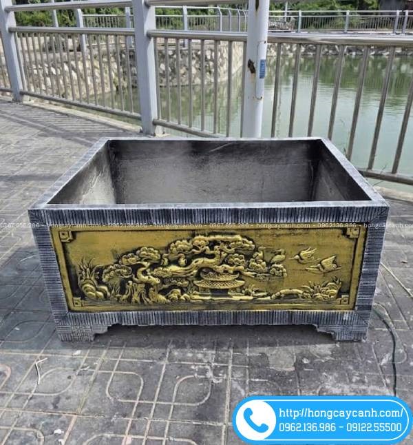Chậu Chữ Nhật 100x76x48